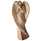 Angel in Val Gardena wood with glossy natural finish s1
