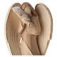 Angel in Val Gardena wood with glossy natural finish s2
