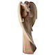 Angel in Val Gardena wood with glossy natural finish s4