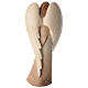 Angel in Val Gardena wood with glossy natural finish s5