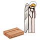 Ángel de la guarda de vidrio colorido de mesa s5