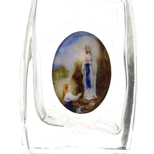 Botella Virgen de Lourdes - corazón 3