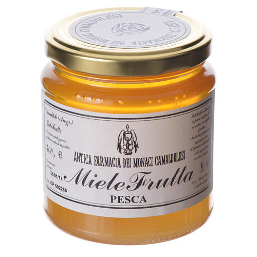 Honey with peach flavor 400g Camaldoli 1