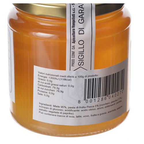 Honey with peach flavor 400g Camaldoli 2