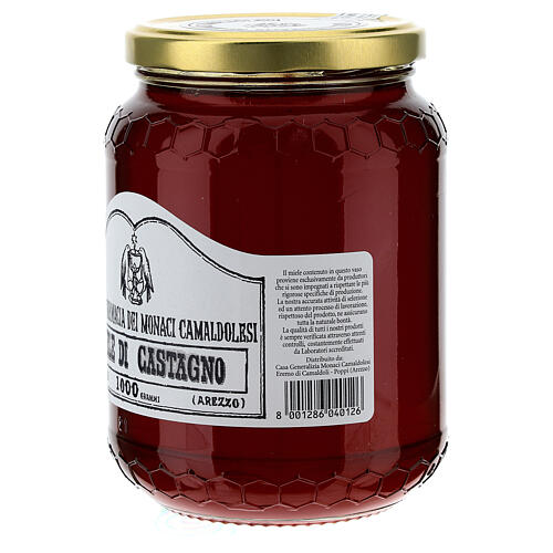 Miód kasztanowy 1000 g, Camaldoli 2