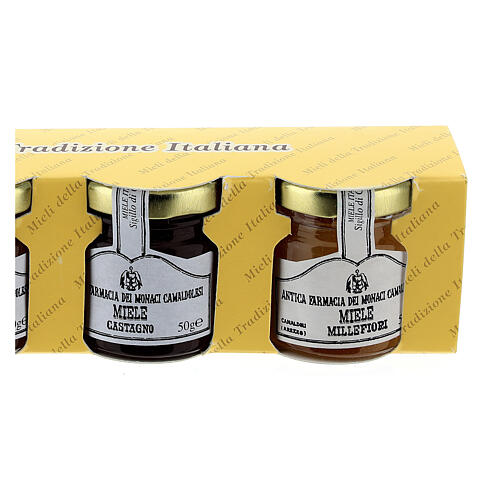 Honey blister 4x50 gr Camaldoli 3