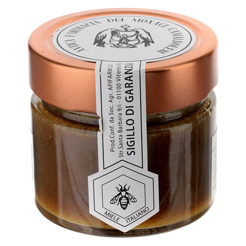 Honig und Pistazie,Kloster Camaldoli, mit Bronte Pistazien, 200 g 3