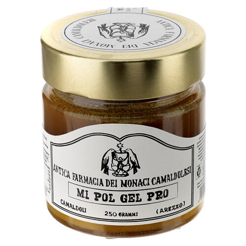 Mi Pol Gel Pro von Camaldoli, Honig mit Blütenpollen, Gelée Royale und Propolis, 250g 1