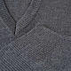 STOCK V-neck dark grey waistcoat s3