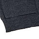 Gilet aperto con tasche grigio scuro s4