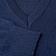 Pullover V-Kragen Blau s3