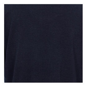 Jersey polo azul de Mixta Lana Cococler