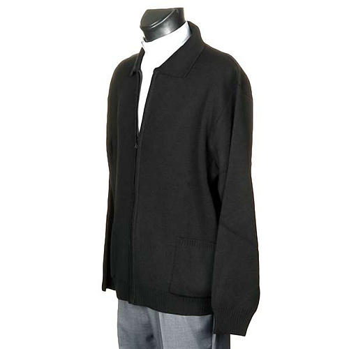 Polo-neck black jacket 2