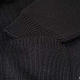 Sweter rozpinany z kołnierzem wykładanym czarny s3