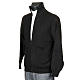 High-neck black jacket s2