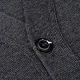 Dark grey woolen jacket with buttons s3