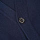 Casaco de malha lã com botões azul escuro s3