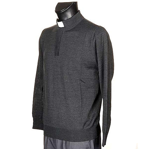 Clergyman dark grey polo-shirt 2