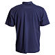 Clergyman polo shirt in navy blue, 100% cotton Cococler s4