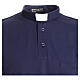 Polo maglia clergy blu scuro 100% cotone Cococler s3