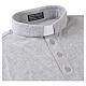 Priesterpolo, grau, 100% Baumwolle Cococler s3