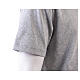 Clergyman polo shirt in grey, 100% cotton Cococler s5