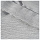 Collarhemd mit Langarm aus leicht zu bügelnden Baumwoll-Polyester-Mischgewebe mit Fischgrätenmuster in der Farbe Grau Cococler s4