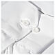 Collarhemd mit Langarm aus Baumwoll-Polyester-Mischgewebe in der Farbe Weiß Cococler s5
