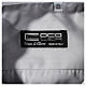 Tab Collar Light Grey Shirt long sleeve solid color mixed cotton Cococler s3