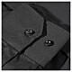 Collarhemd mit Langarm aus Baumwoll-Polyester-Mischgewebe in der Farbe Schwarz Cococler s4