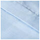 Collarhemd mit Langarm aus Fil-à-Fil-Baumwollmischung in der Farbe Himmelblau Cococler s4