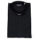 Collarhemd aus Baumwoll-Polyester-Mischgewebe in der Farbe Schwarz mit Kurzarm Cococler s3