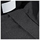 Collarhemd aus Jacquardstoff in der Farbe Schwarz mit Langarm Cococler s3