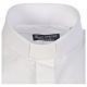 Clergy shirt solid colour and diagonal white long sleeve Cococler s3