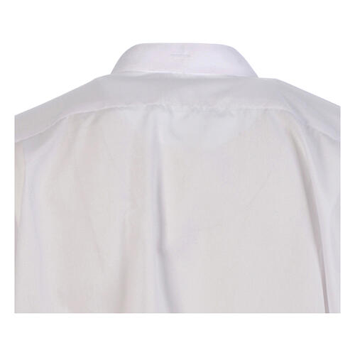 Camisa clergy batina colarinho coberto manga longa Cococler 6