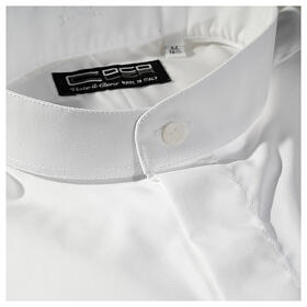 Collarhemd geeignet um unter dem Talar getragen zu werden mit offenen Kragen Langarm Cococler