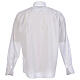 Shirt to wear under cassock open shirt collar long sleeve Cococler s6
