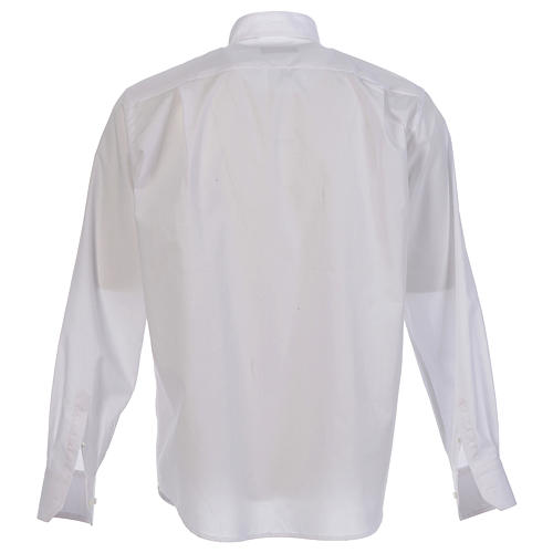 Under Cassock Shirt with open shirt collar long sleeve Cococler 2