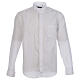 Under Cassock Shirt with open shirt collar long sleeve Cococler s1