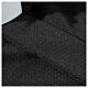 Log sleeved black clergy shirt, diamond pattern, silk Cococler s4