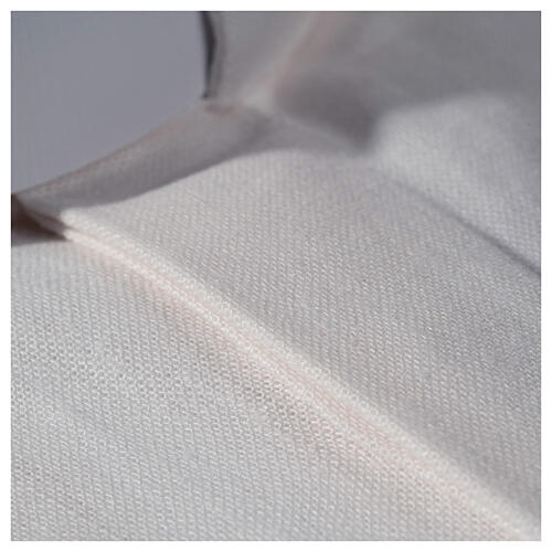 Collarhemd, Baumwolle-Leinen-Mischgewebe, Farbe weiß, Langarm Cococler 4