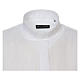 Collarhemd, Baumwolle-Leinen-Mischgewebe, Farbe weiß, Langarm Cococler s5