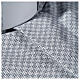 Clergy shirt, grey Marangel cotton, long sleeves Cococler s4