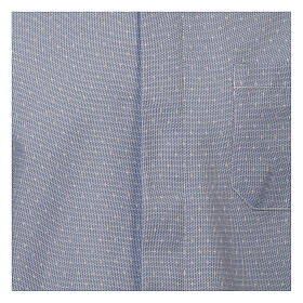 Light blue crosses clergy shirt long sleeve Cococler