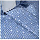 Collarhemd, Kreuzchenmuster, Farbe blau, Langarm Cococler s4