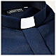 Collarhemd, Wabenmuster, mit Seidenanteil, Farbe blau, Langarm Cococler s2