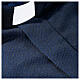 Collarhemd, Wabenmuster, mit Seidenanteil, Farbe blau, Langarm Cococler s4