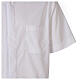 Weißes einfarbiges Collar-Hemd mit kurzen Ärmeln Cococler s4
