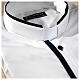 Jeanpierre Cococler white shirt with blue piping, long sleeves in cotton blend s2