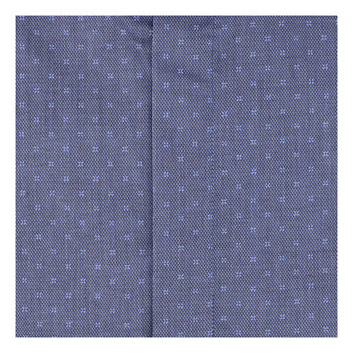 Camisa de colarinho clergy 100% algodão Cococler sem engomar fantasia xadrez manga comprida 4